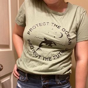 Save the earth t shirt